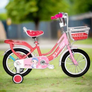 12" Princes Bicycle with Basket and Traing Wheels