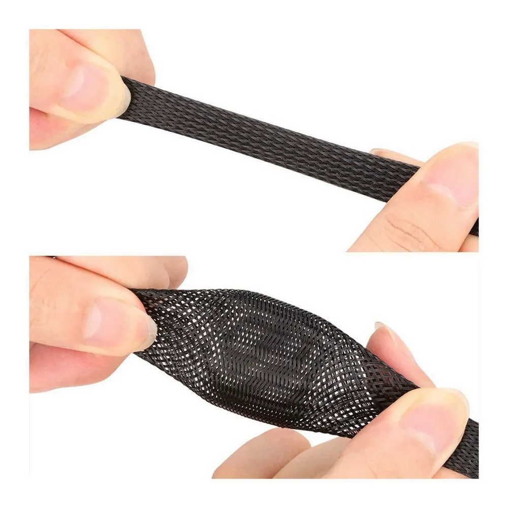 18-34mm Braided Sleeving - 10 Metres