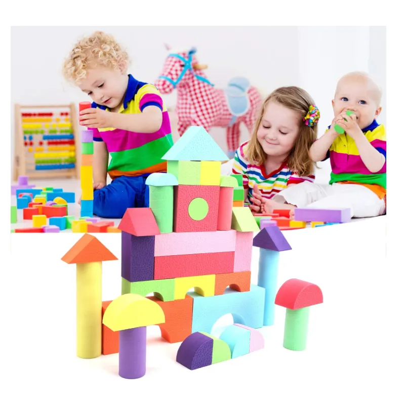 52-Piece Educational Eva Foam Stacking Toys Yg-352