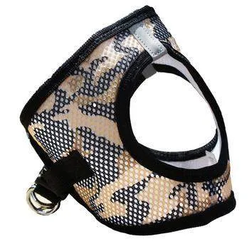 American River Camo Choke-Free Dog Harness - Brown
