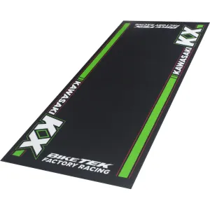 BikeTek Series 5 Kawasaki KX Garage Mat
