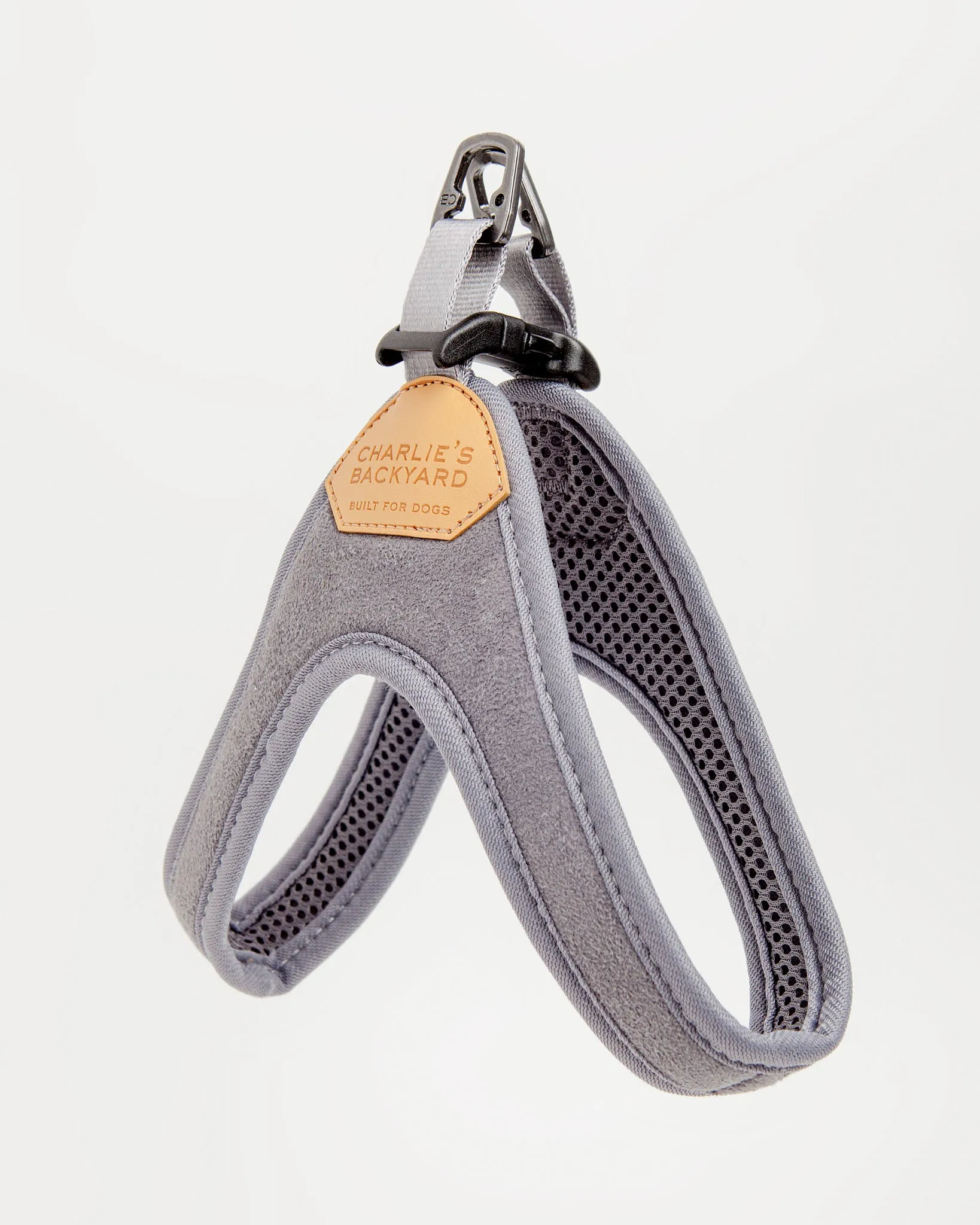 Buckle Up Easy Dog Harness in Gray