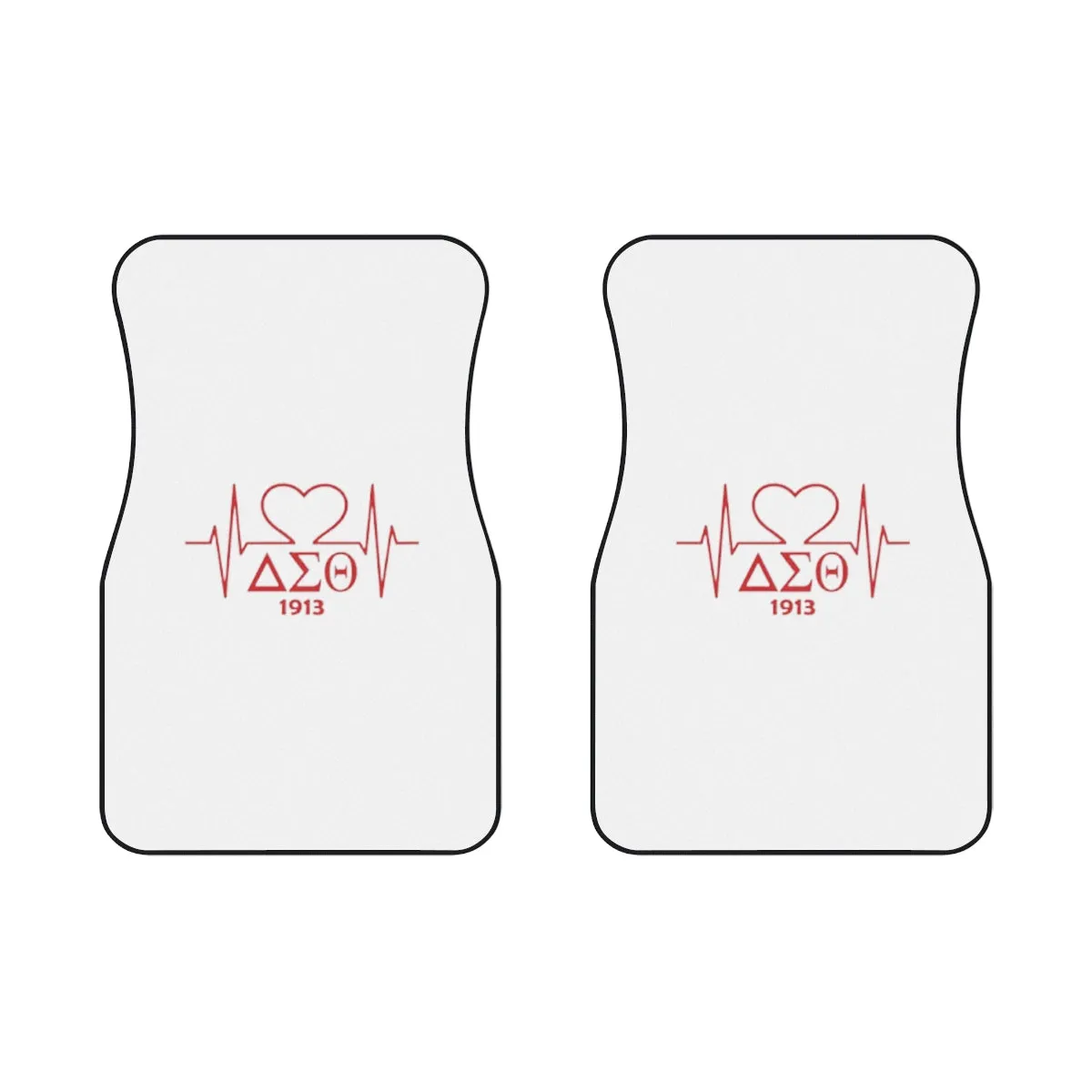 Delta heartbeat Car Mats (2x Front)