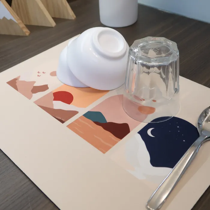 Diatomite Non Slip Table Mat