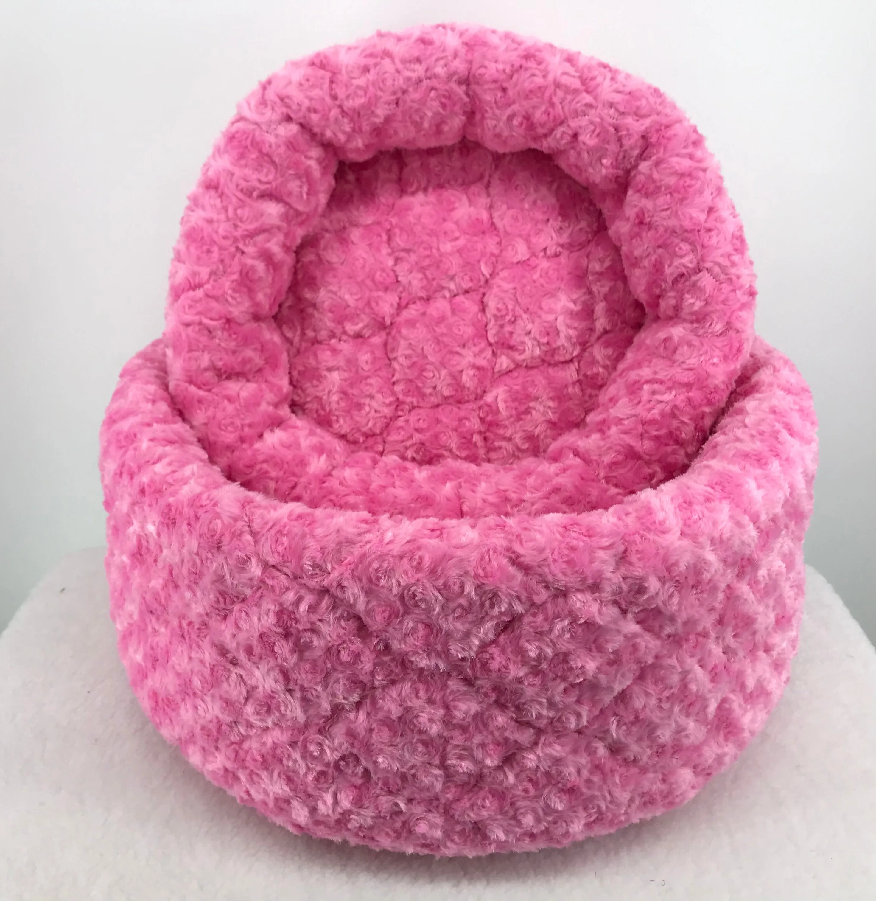 Donut Bed Minky Solids and Solid Minky Dots