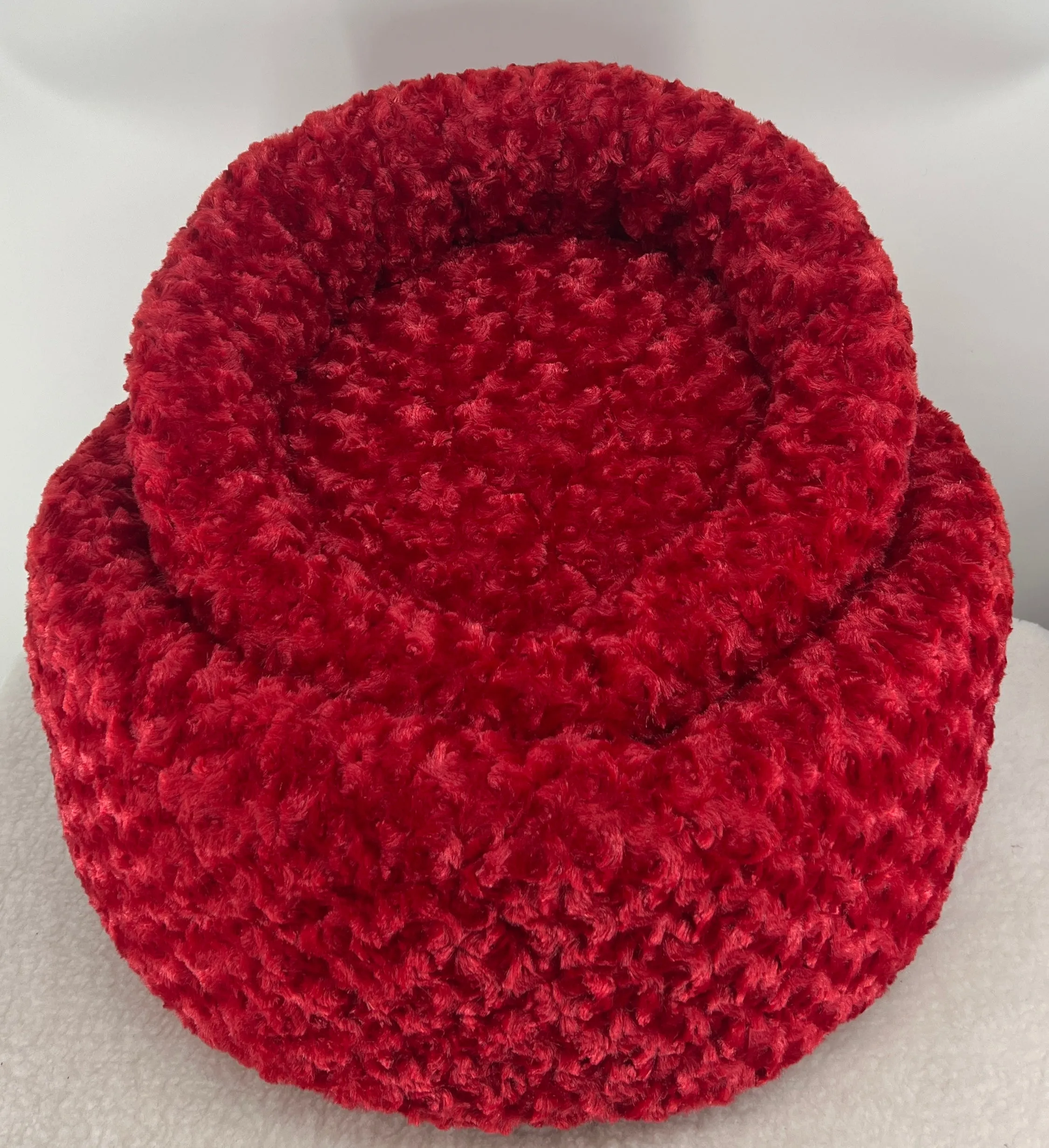 Donut Bed Minky Solids and Solid Minky Dots