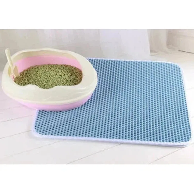Double Layer Non-Slip Cat Litter Mat
