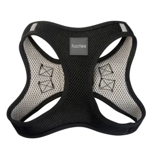 FuzzYard Swat Step In Dog Harness Black