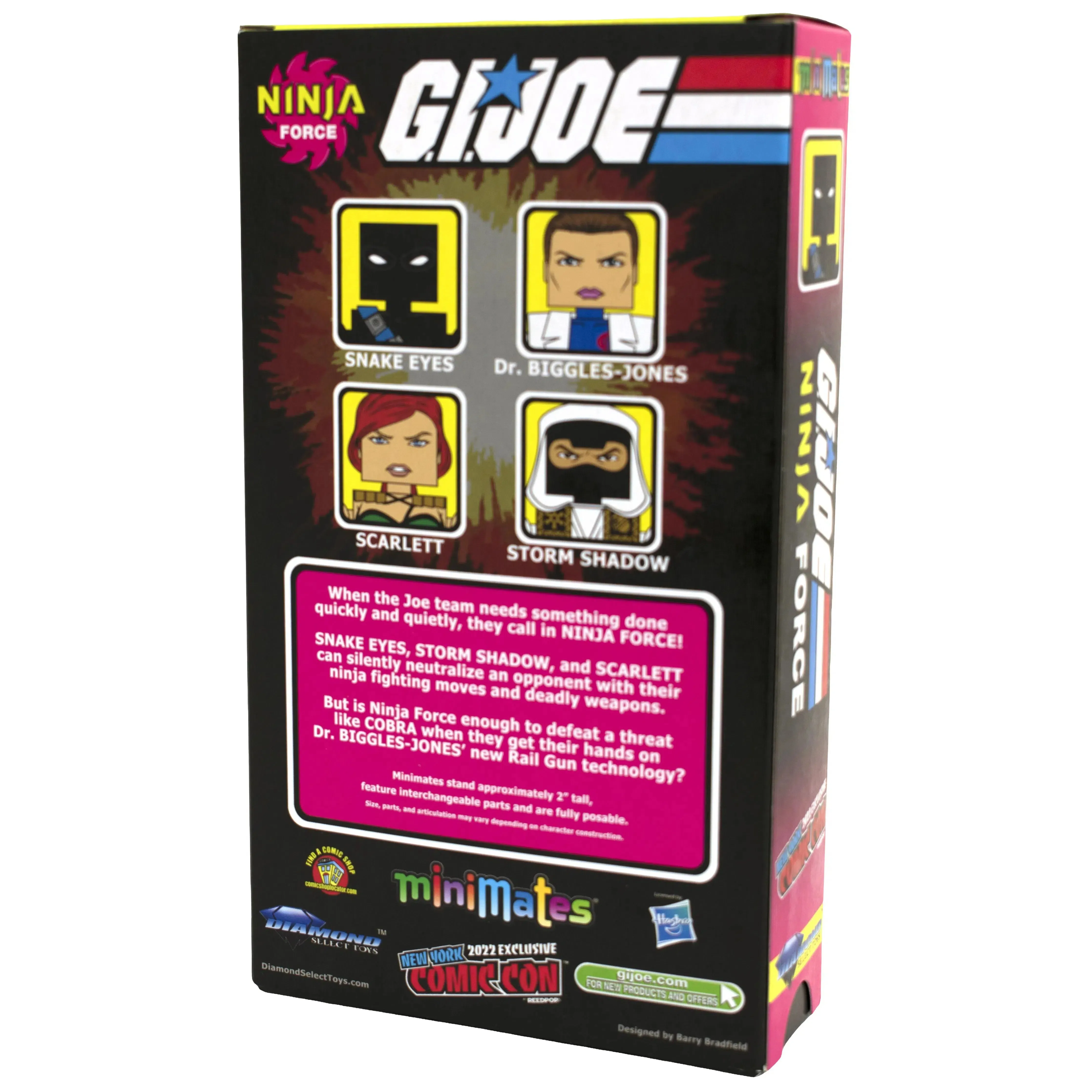 G.I. Joe - Ninja Force Minimates - Diamond Select Toys - NYCC 2022 Exclusive