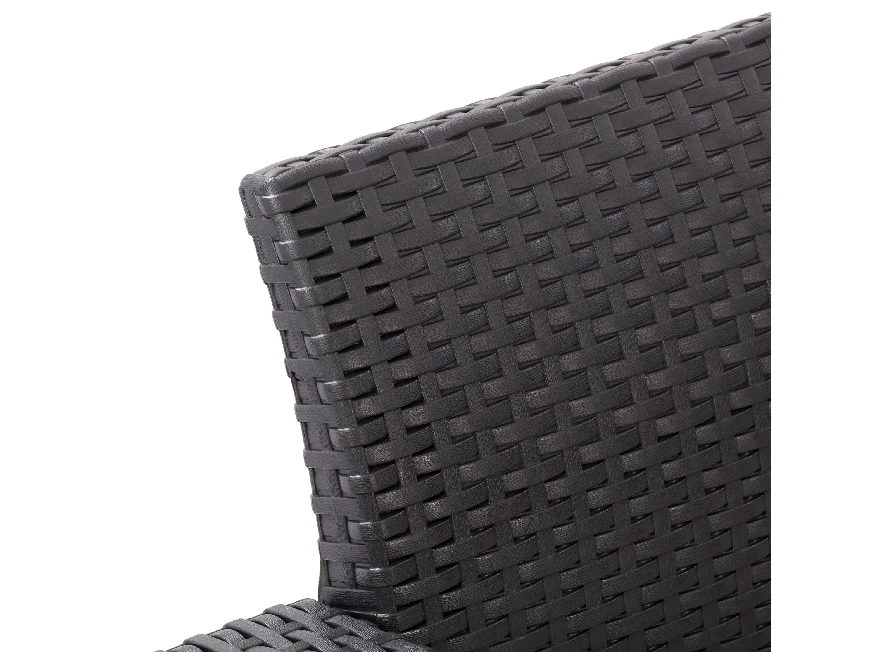 Grey Patio Conversation Set 4pc