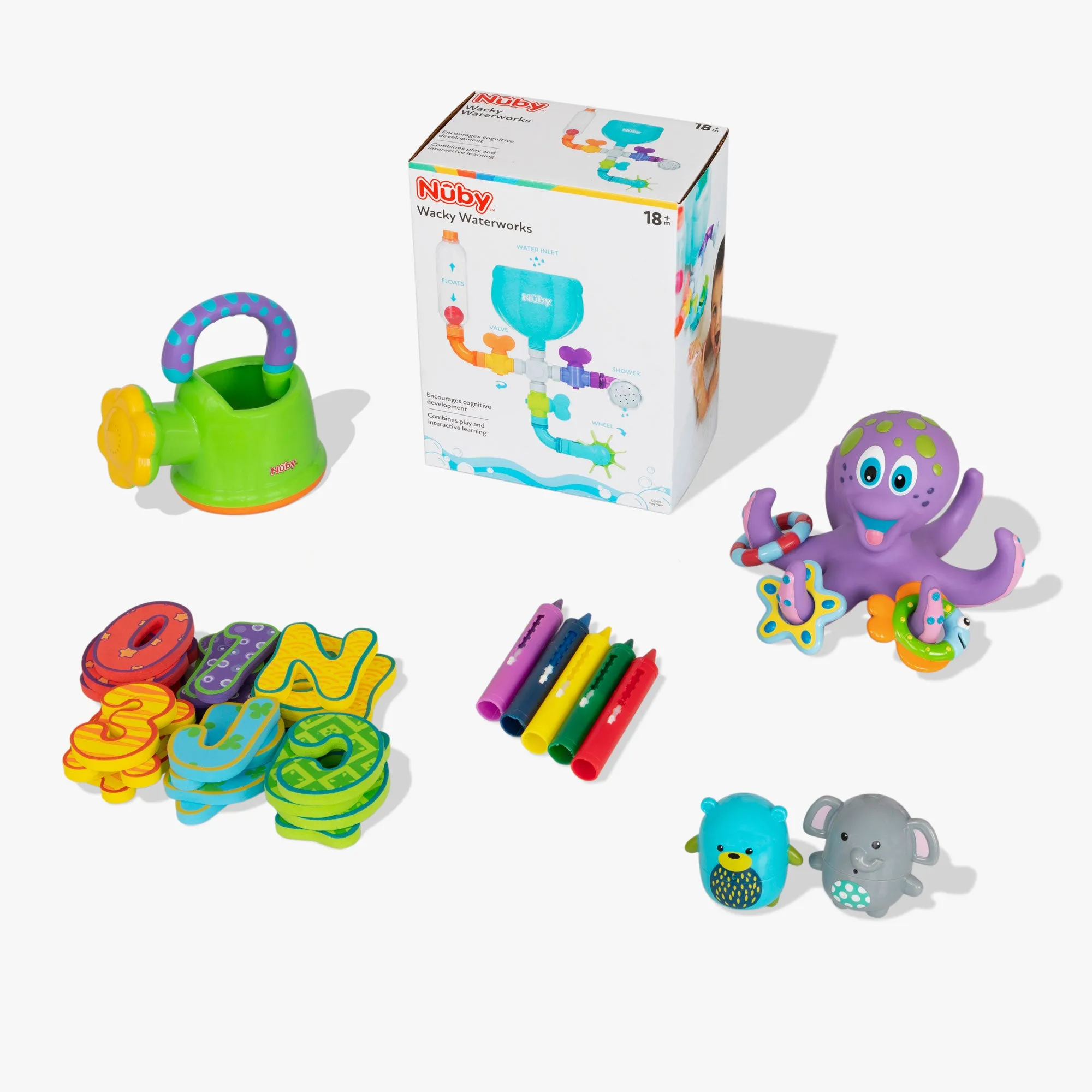 Grow-with-Me Bath Toys Bundle
