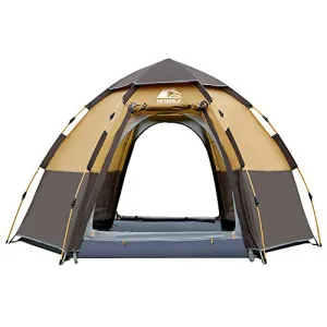 Hewolf Waterproof Instant Camping Tent - 2/4 Person Easy Quick Setup