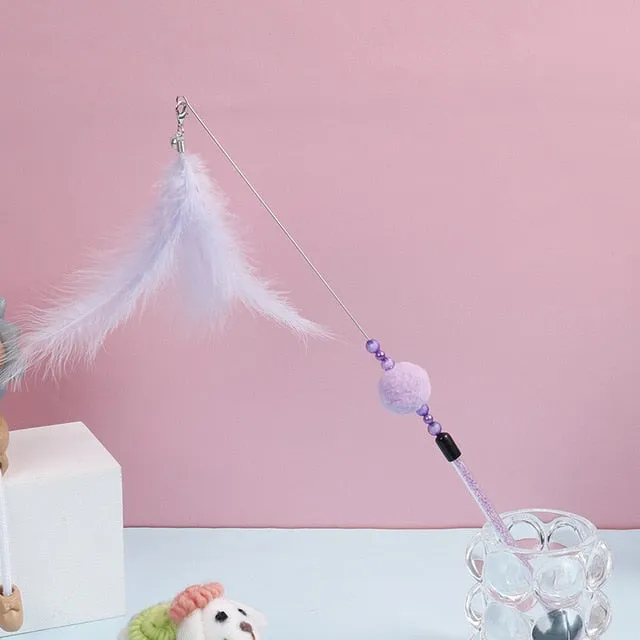 Interactive Cat Teaser Wand