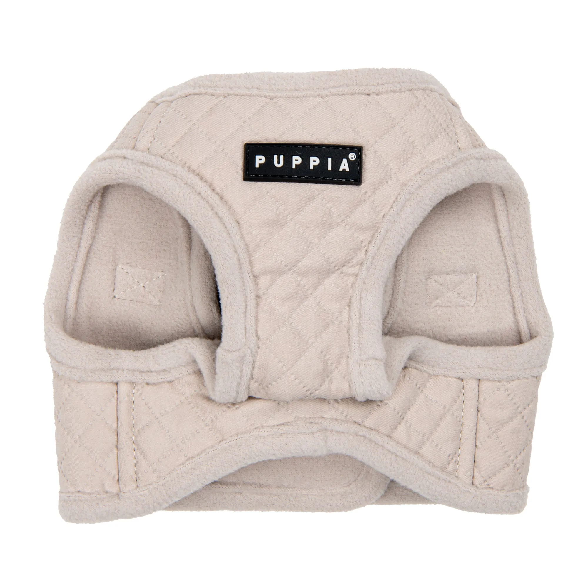 irvin quilted step-in harness - cream