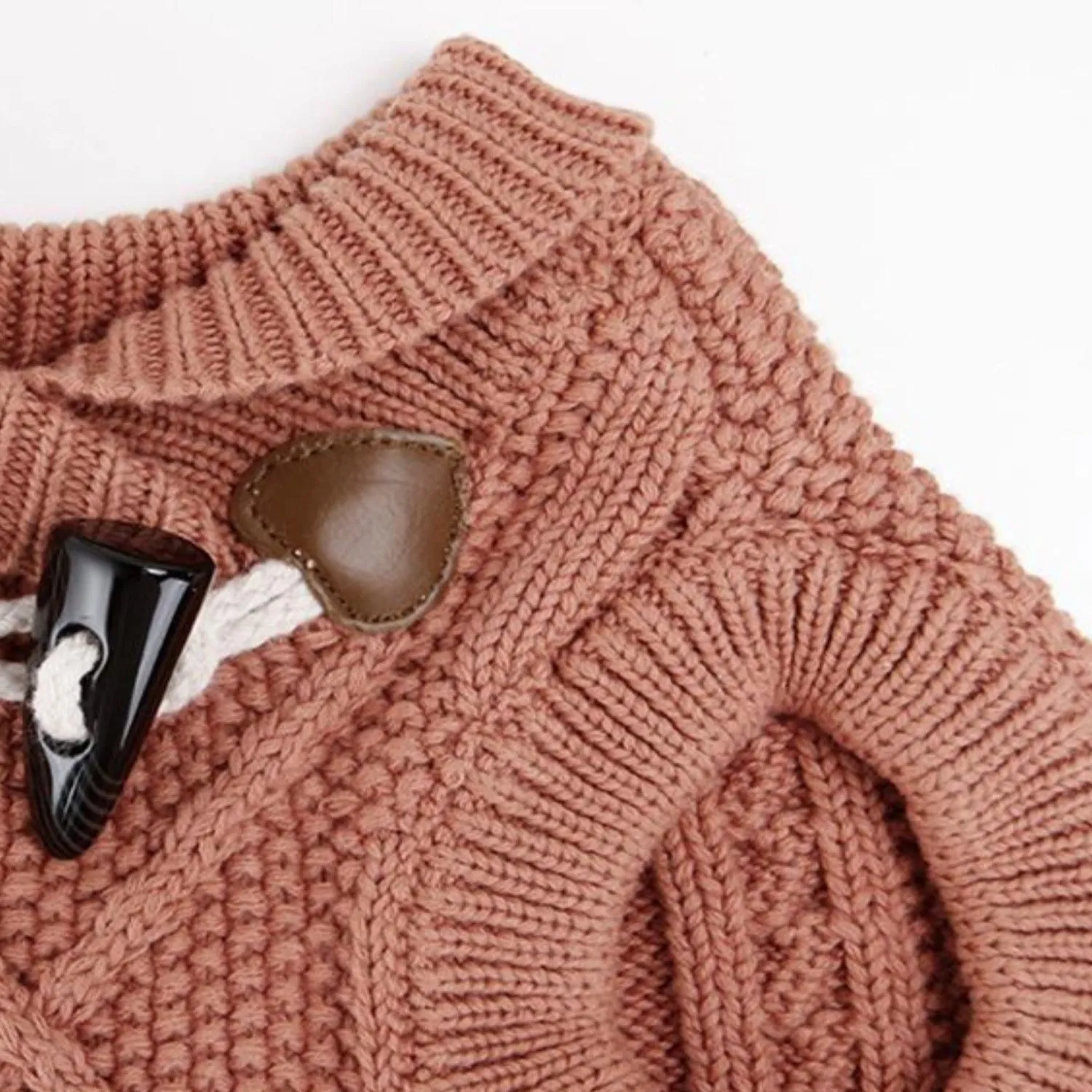 Knit Cable Dog Jumper