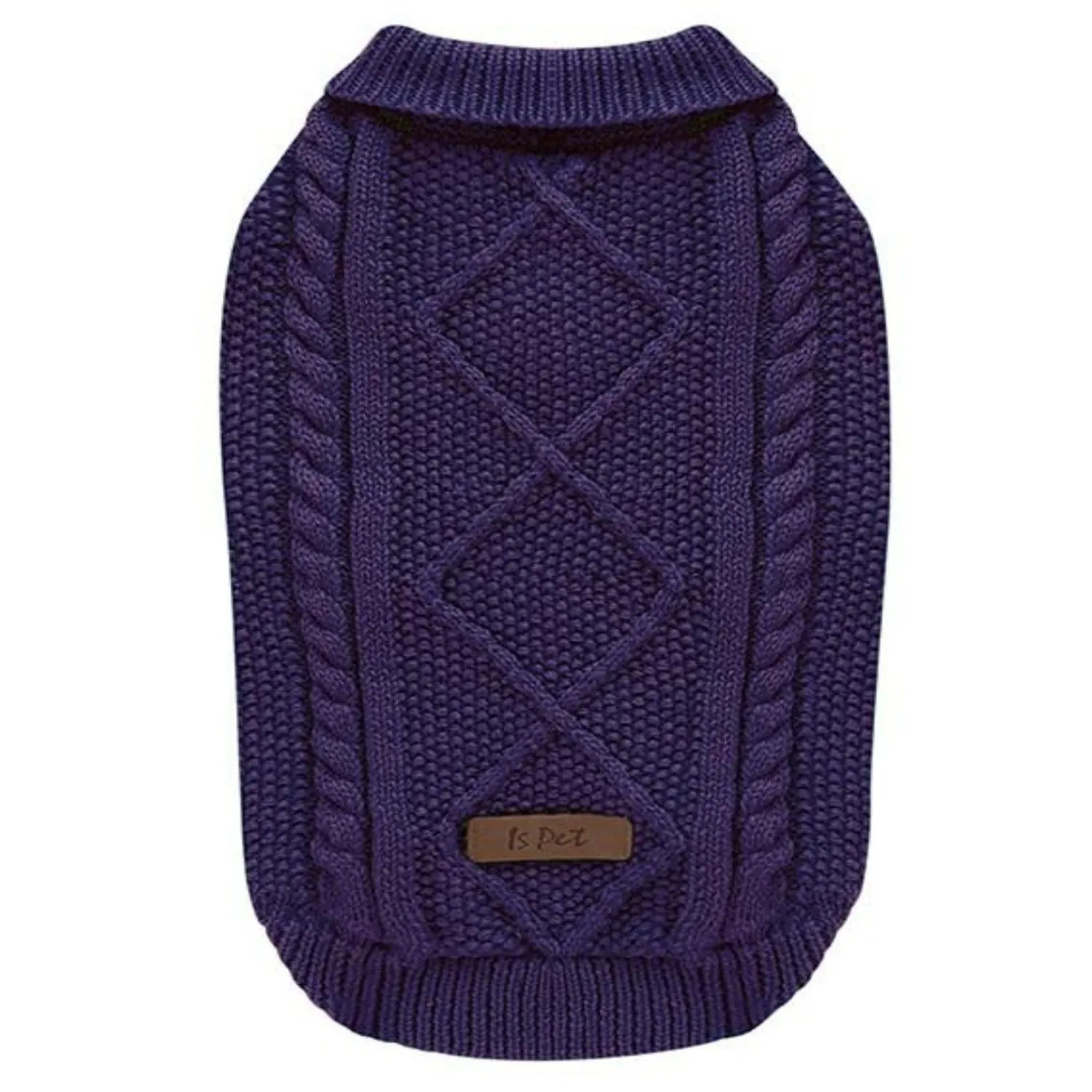 Knit Cable Dog Jumper