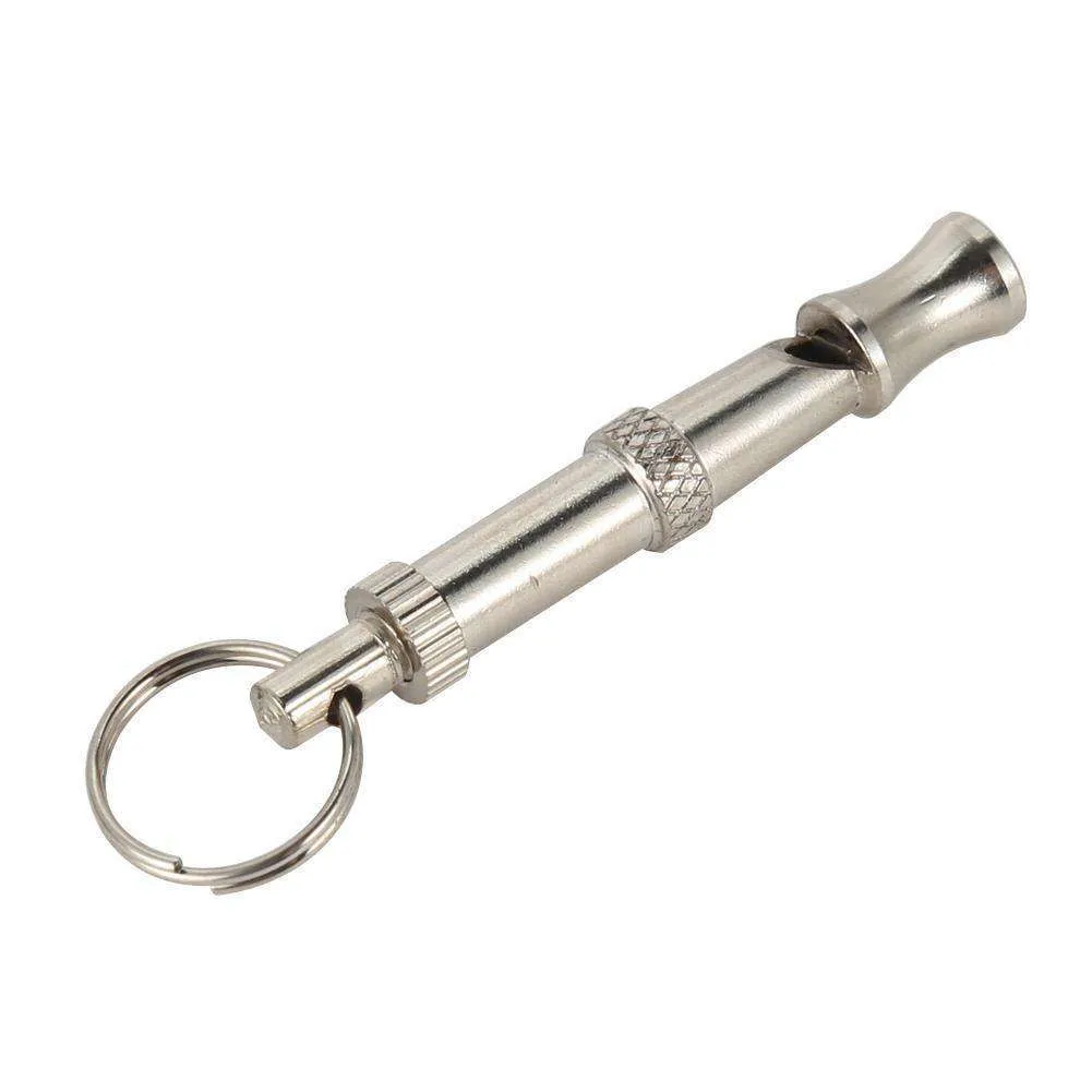 LumiParty Training UltraSonic Sound Dog Whistle Silver Color-25