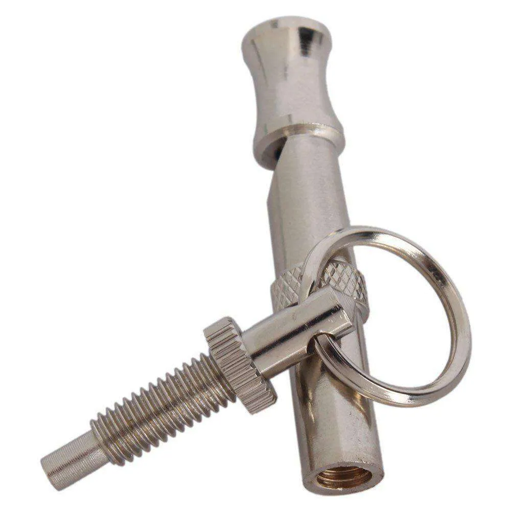 LumiParty Training UltraSonic Sound Dog Whistle Silver Color-25