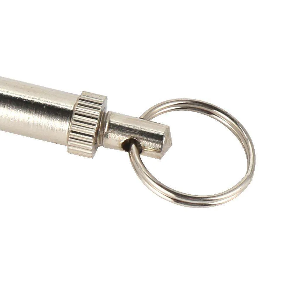 LumiParty Training UltraSonic Sound Dog Whistle Silver Color-25