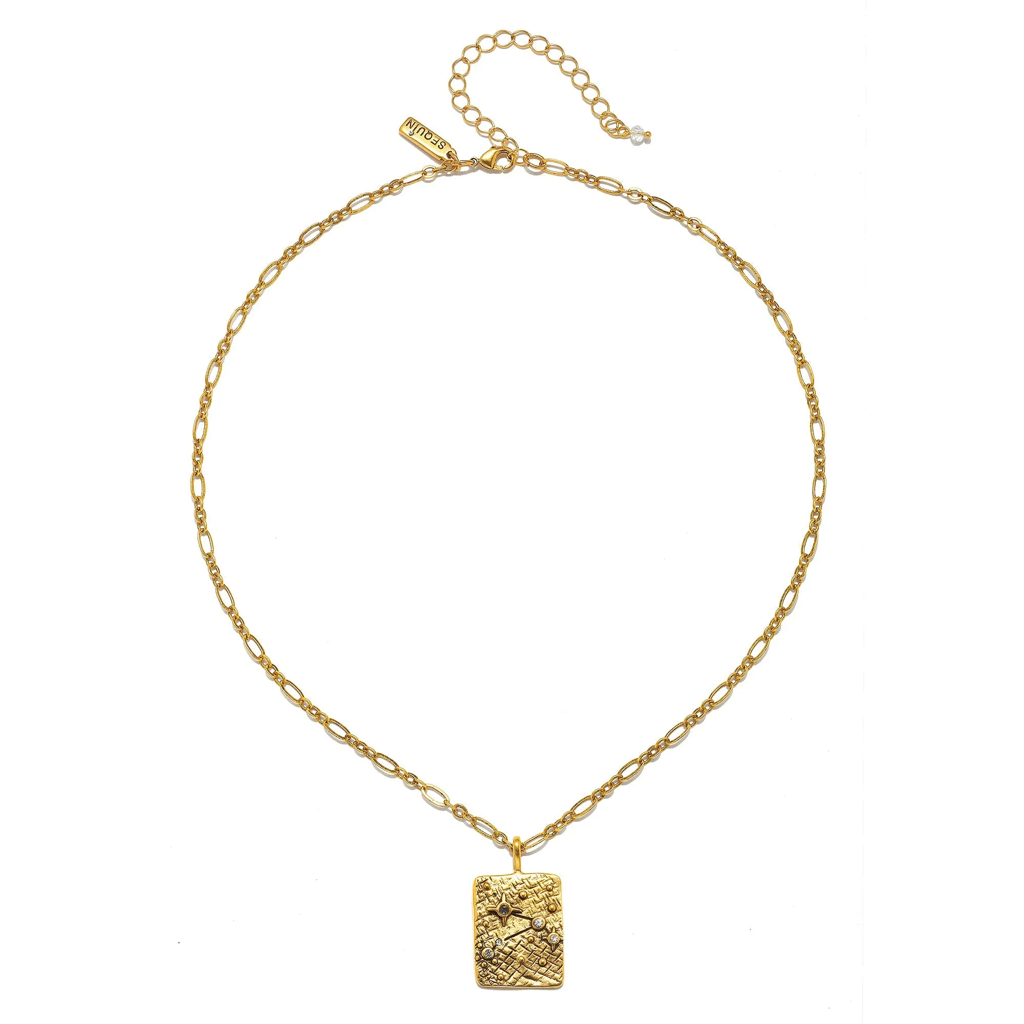 Night Sky Star Map Necklace