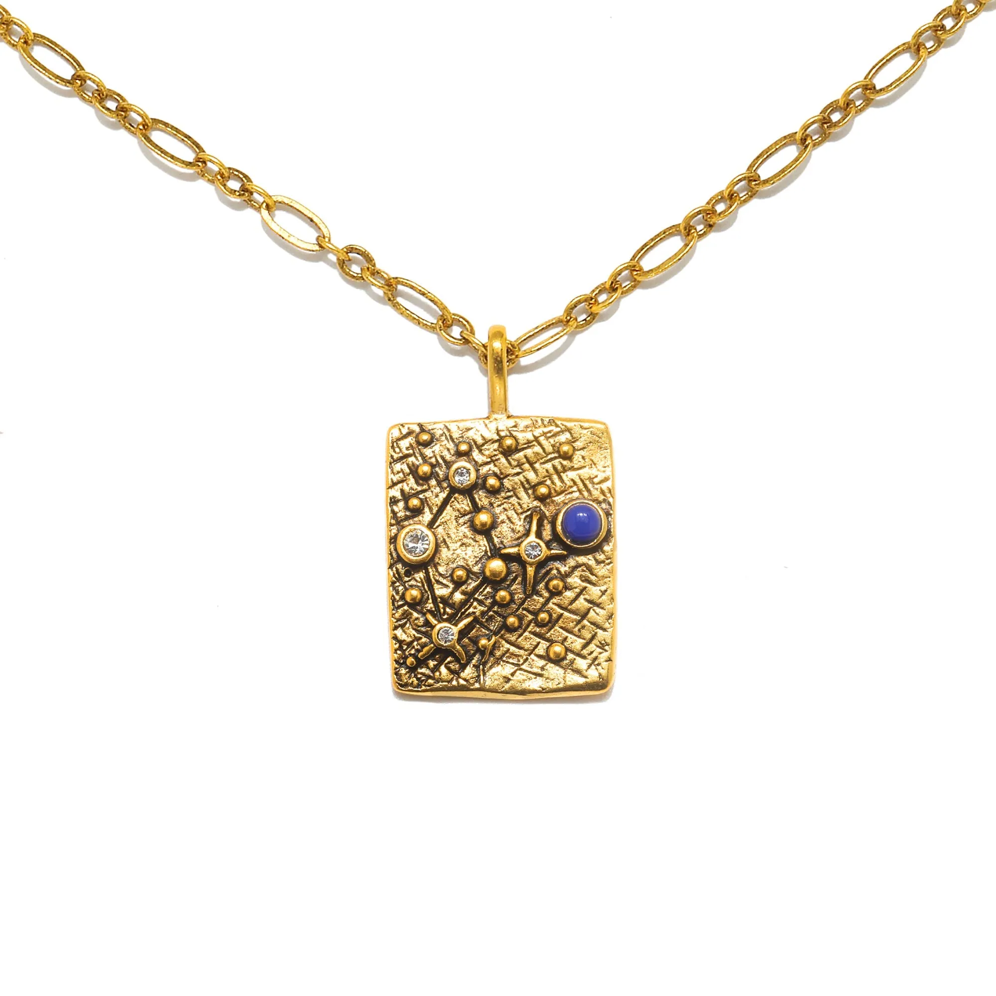 Night Sky Star Map Necklace
