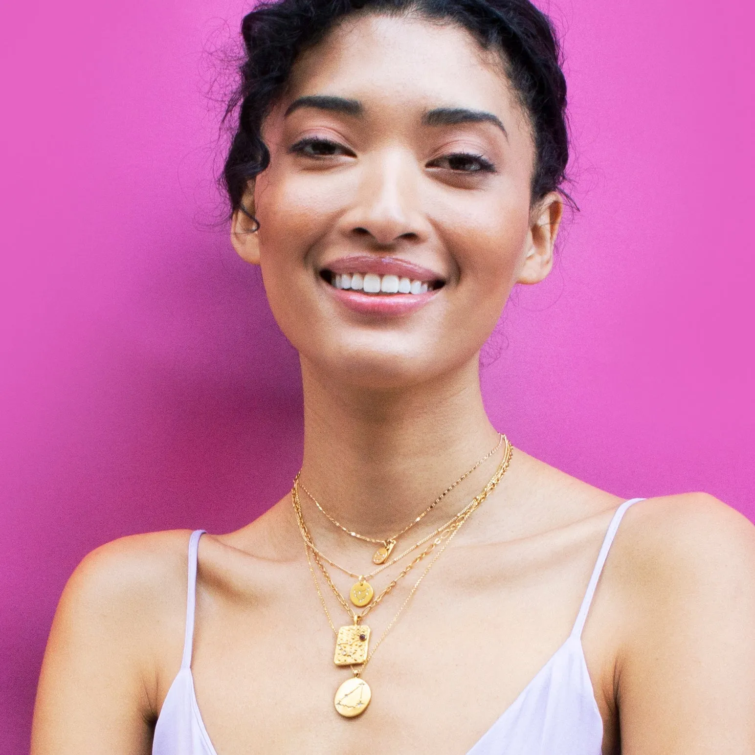 Night Sky Star Map Necklace