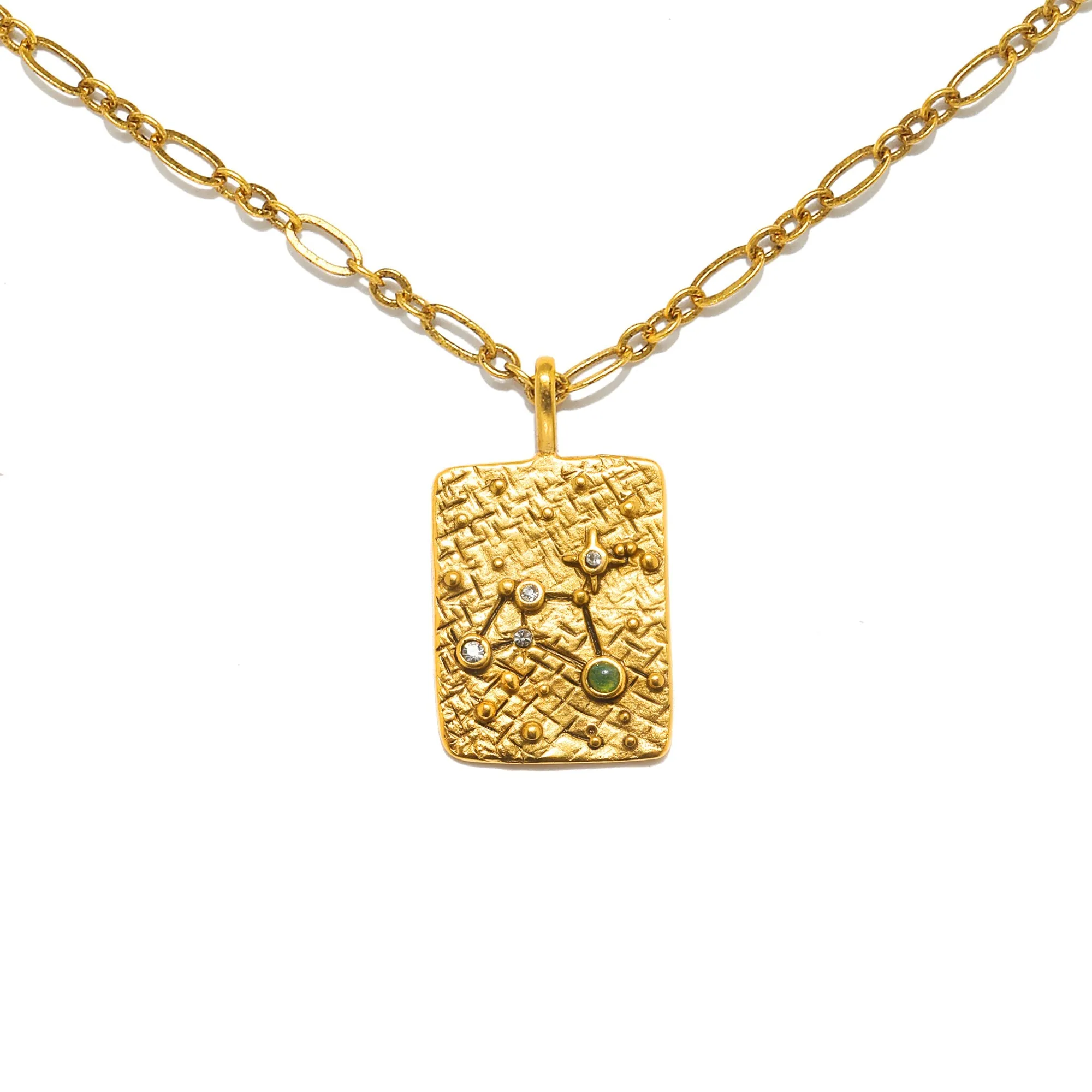 Night Sky Star Map Necklace