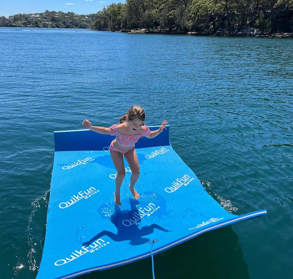 QuikFun Marine QuikMat Mini 3m x 1.8m Floating Foam Mat