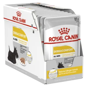 Royal Canin Dog Dermacomfort Loaf Wet Food Pouch 85g x12^^^