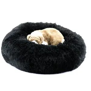 shag bed - black