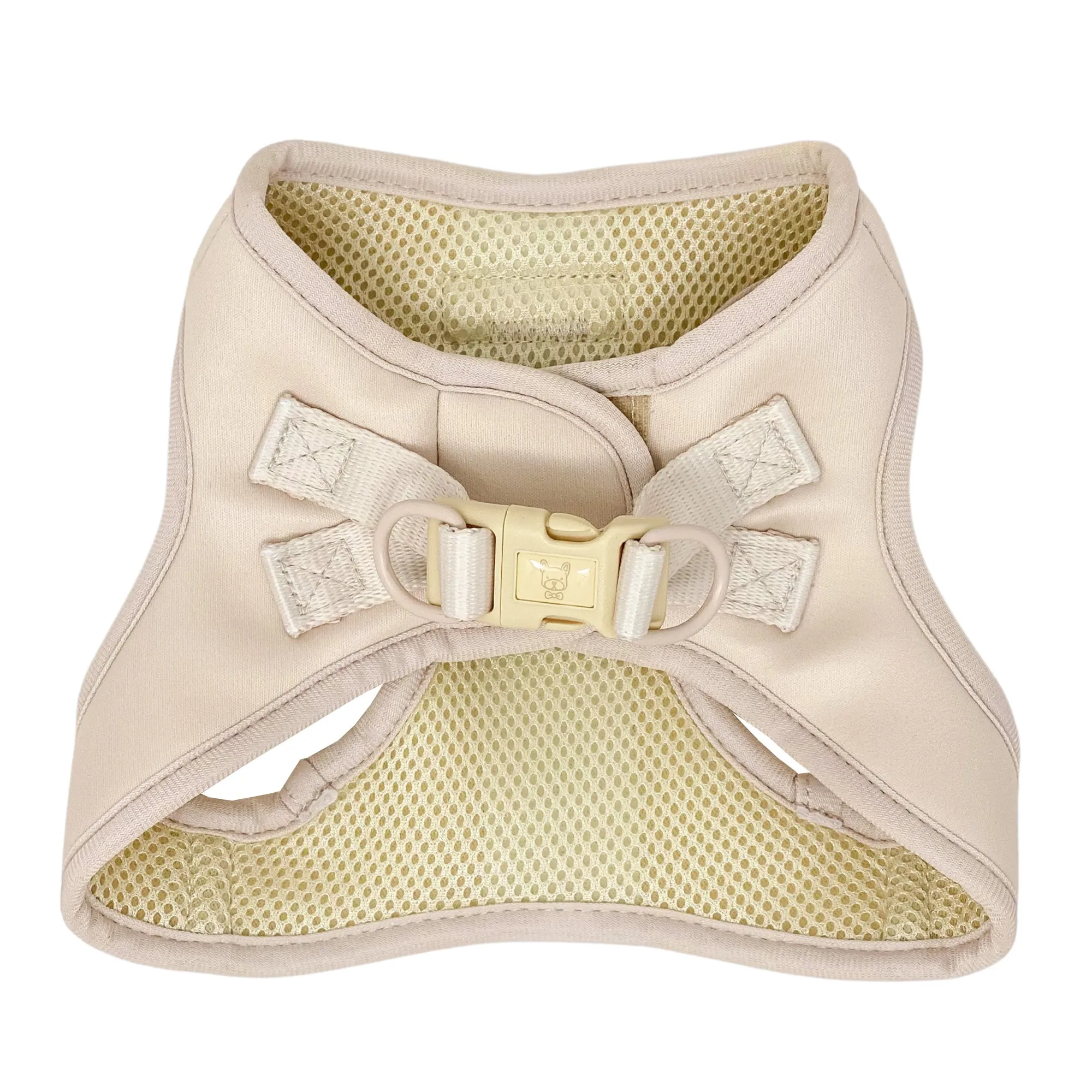 step-in dog harness - nude