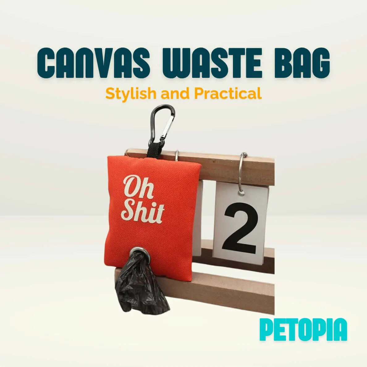 The Ultimate Pets Canvas Waste Bag