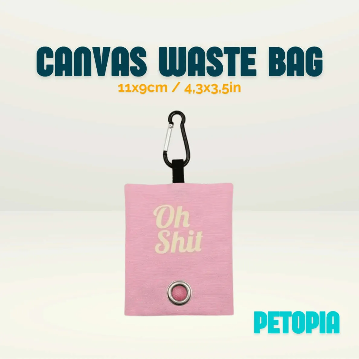 The Ultimate Pets Canvas Waste Bag