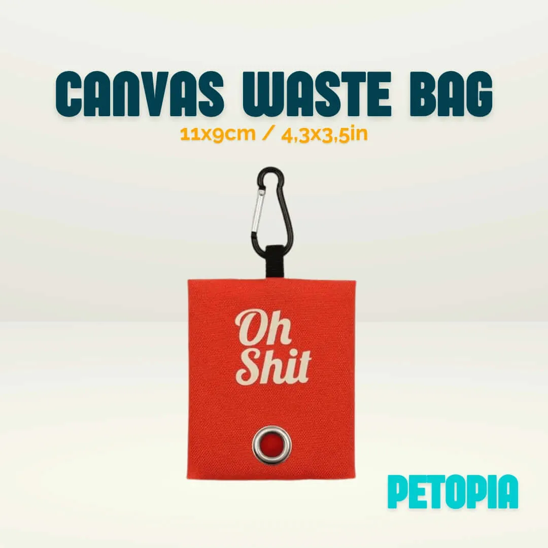 The Ultimate Pets Canvas Waste Bag