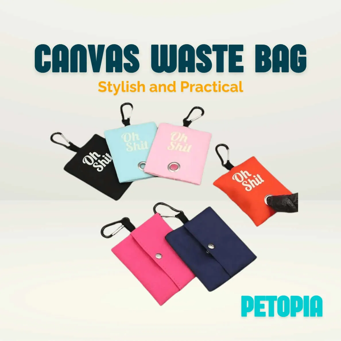 The Ultimate Pets Canvas Waste Bag