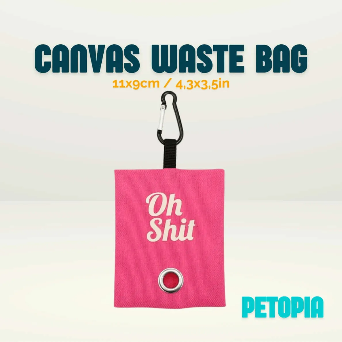The Ultimate Pets Canvas Waste Bag