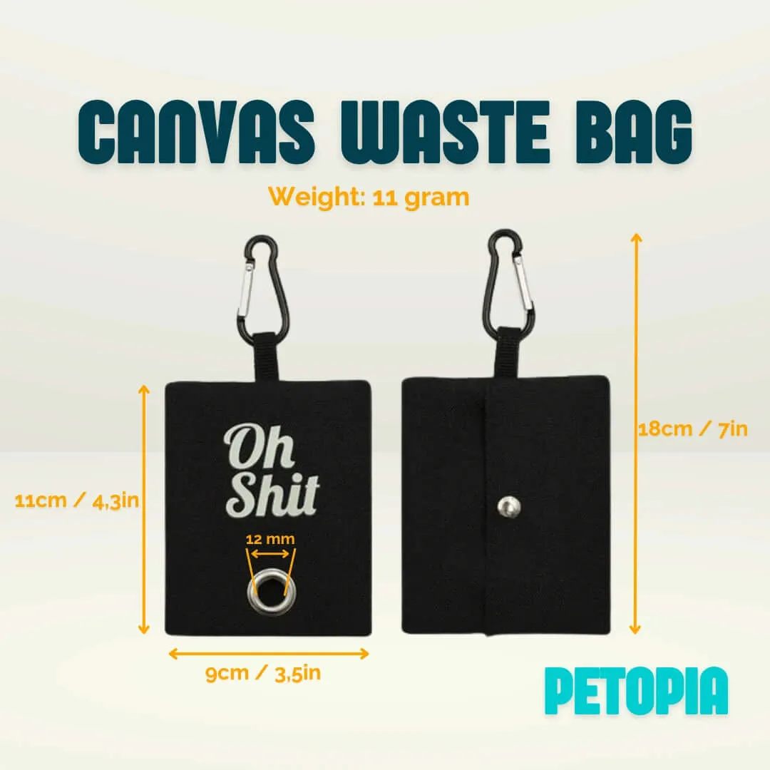 The Ultimate Pets Canvas Waste Bag