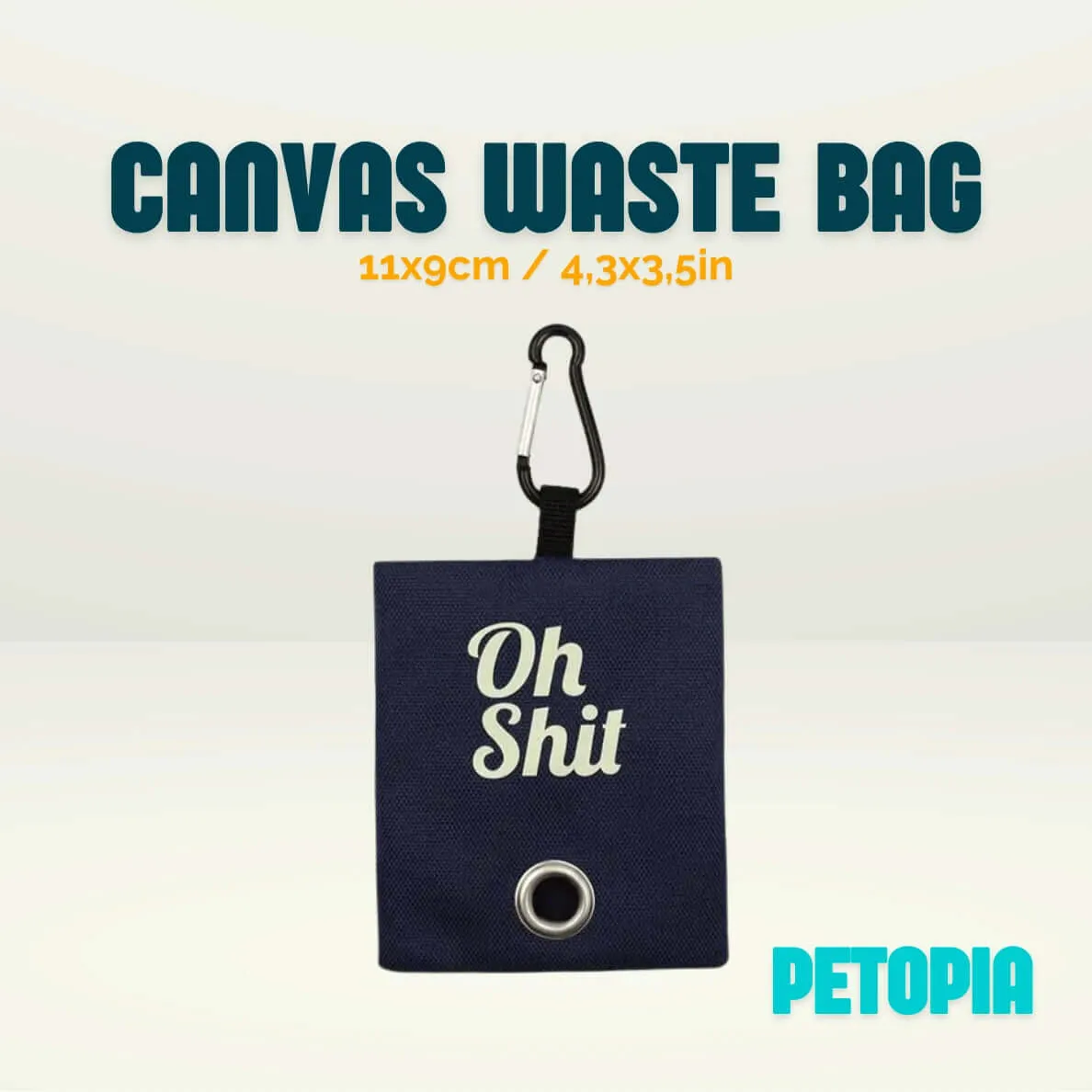 The Ultimate Pets Canvas Waste Bag