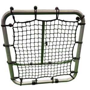 Trosky  26" x 26" Rebounder with Trosky Fielding Mat, Flat Cones (5 Hop Drill)