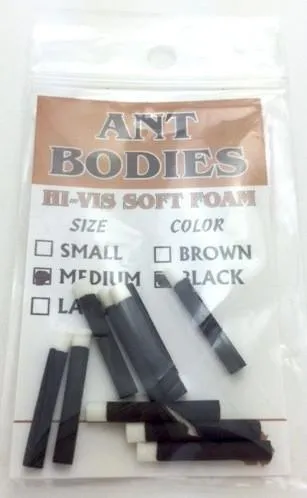 Wapsi Foam Ant Bodies 10 Pack
